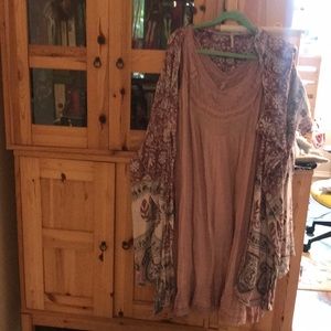 Magnolia Pearl duster and slip dress